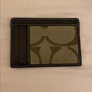 *VINTAGE* COACH card holder